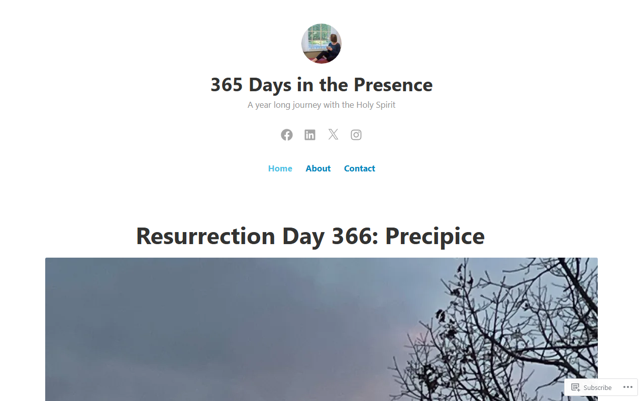 365inthepresence.com screenshot