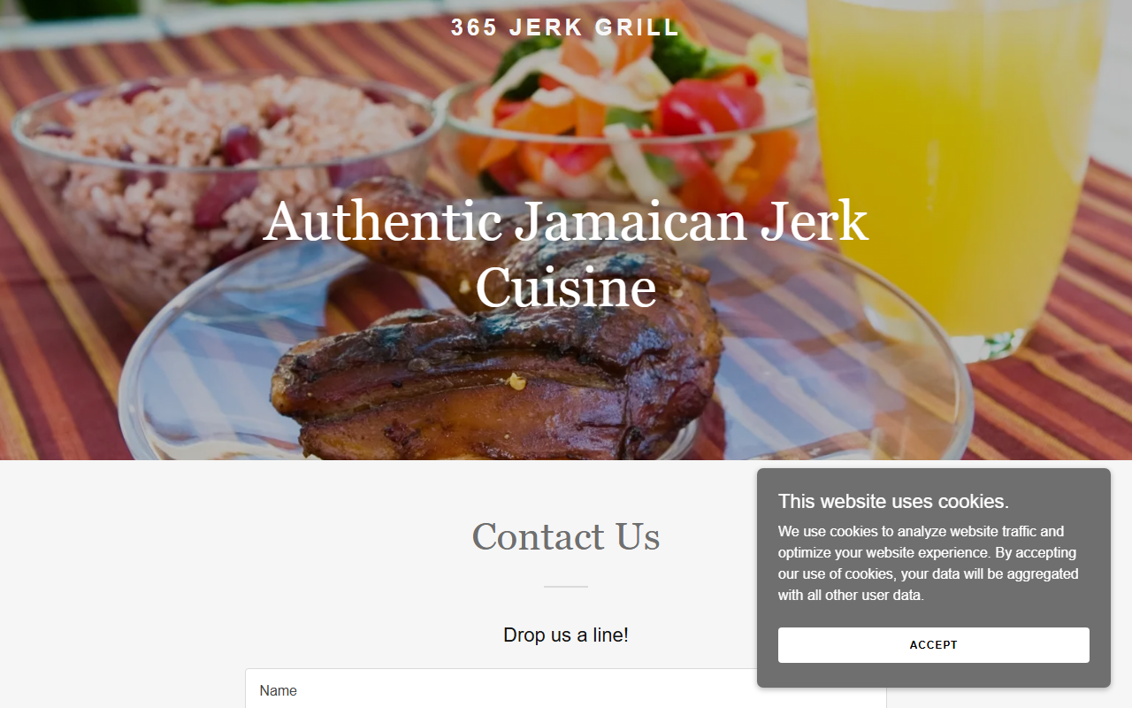 365jerkgrill.com screenshot