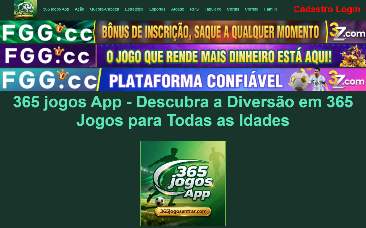 365jogosentrar.com screenshot