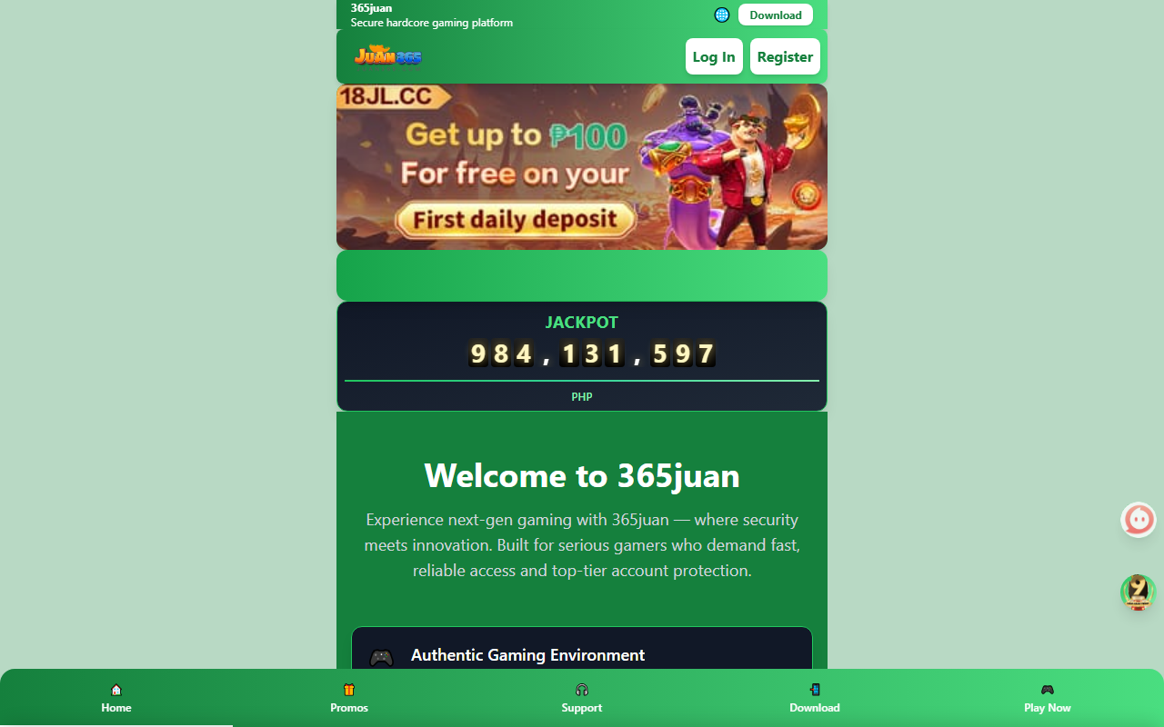 365juanlogin.com screenshot