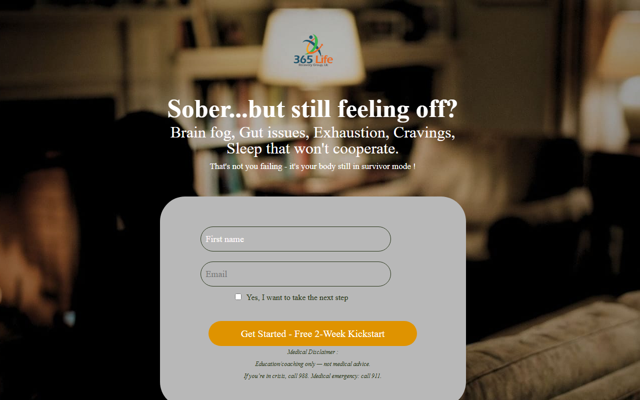 365liferecovery.com screenshot