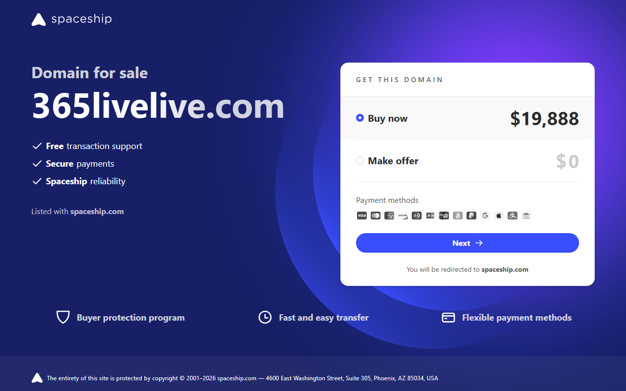 365livelive.com screenshot