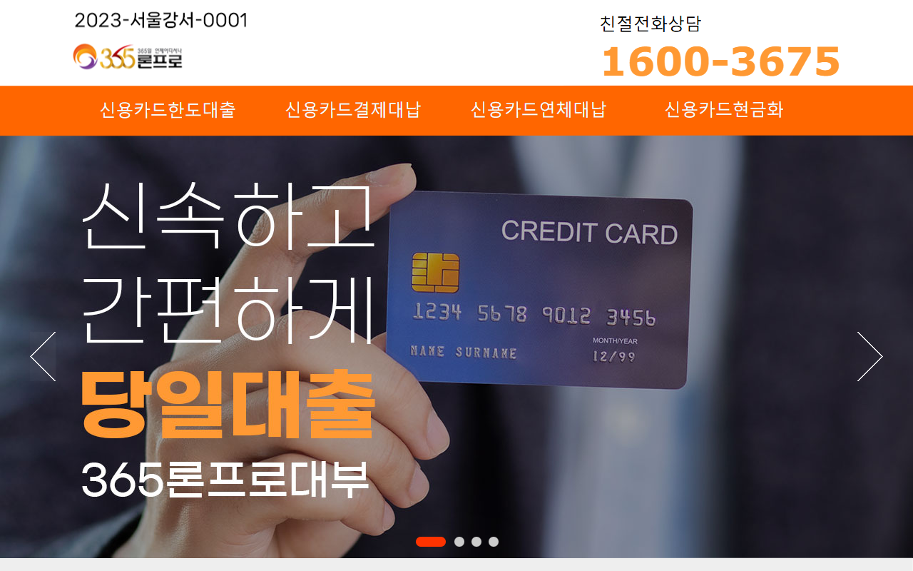 365loanpro.com screenshot
