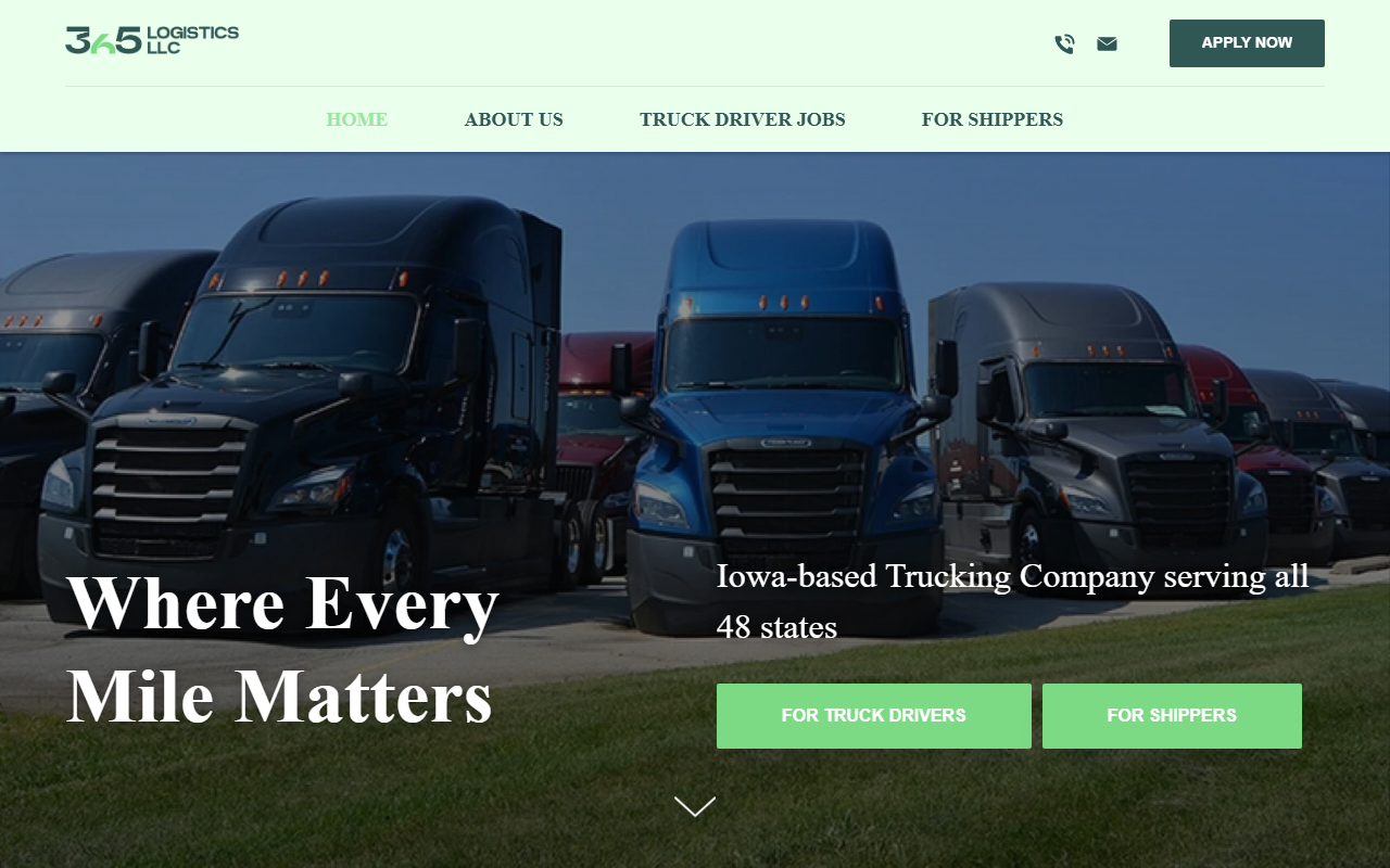 365logisticllc.com screenshot