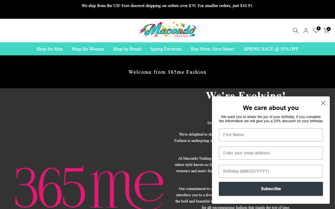 365meshapewear.com screenshot