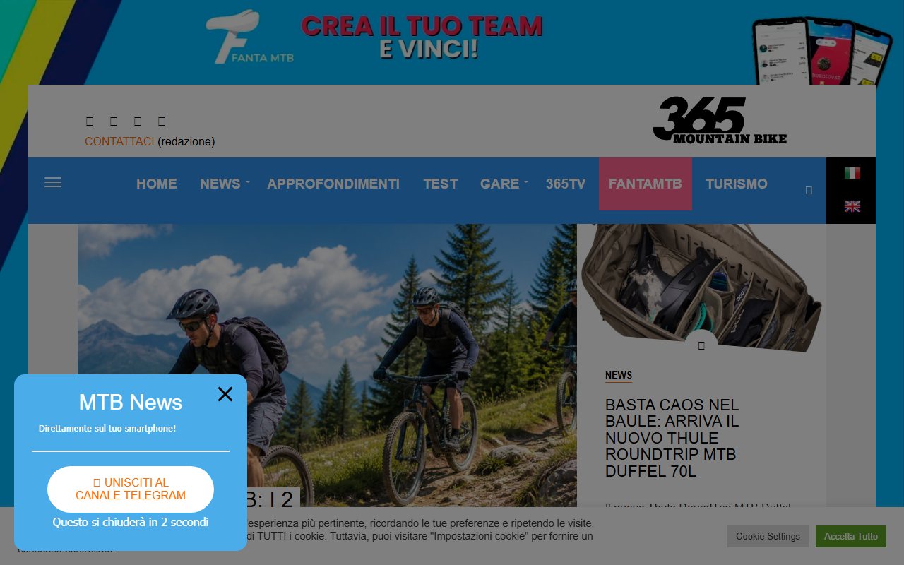 365mountainbike.com screenshot