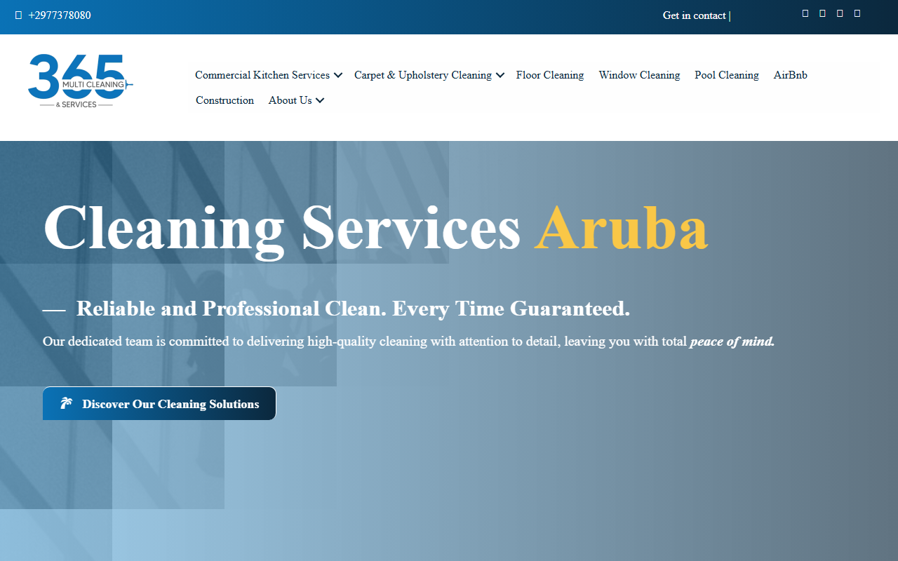 365multicleaning.com screenshot