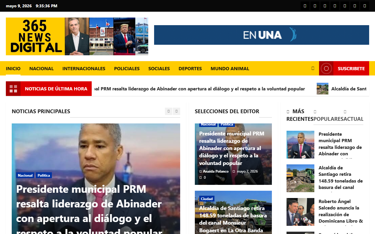 365newsdigital.com screenshot