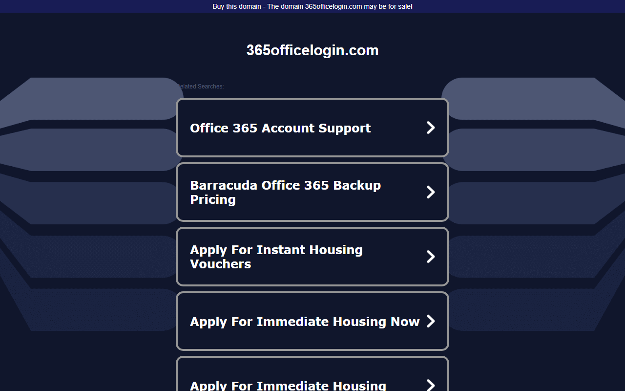 365officelogin.com screenshot