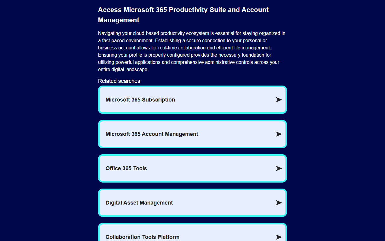 365personal.com screenshot