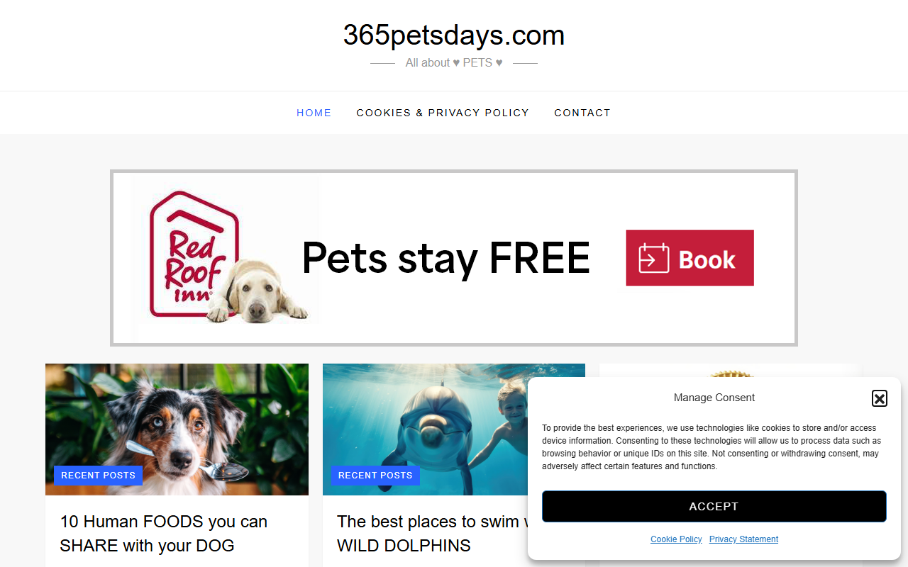 365petsdays.com screenshot
