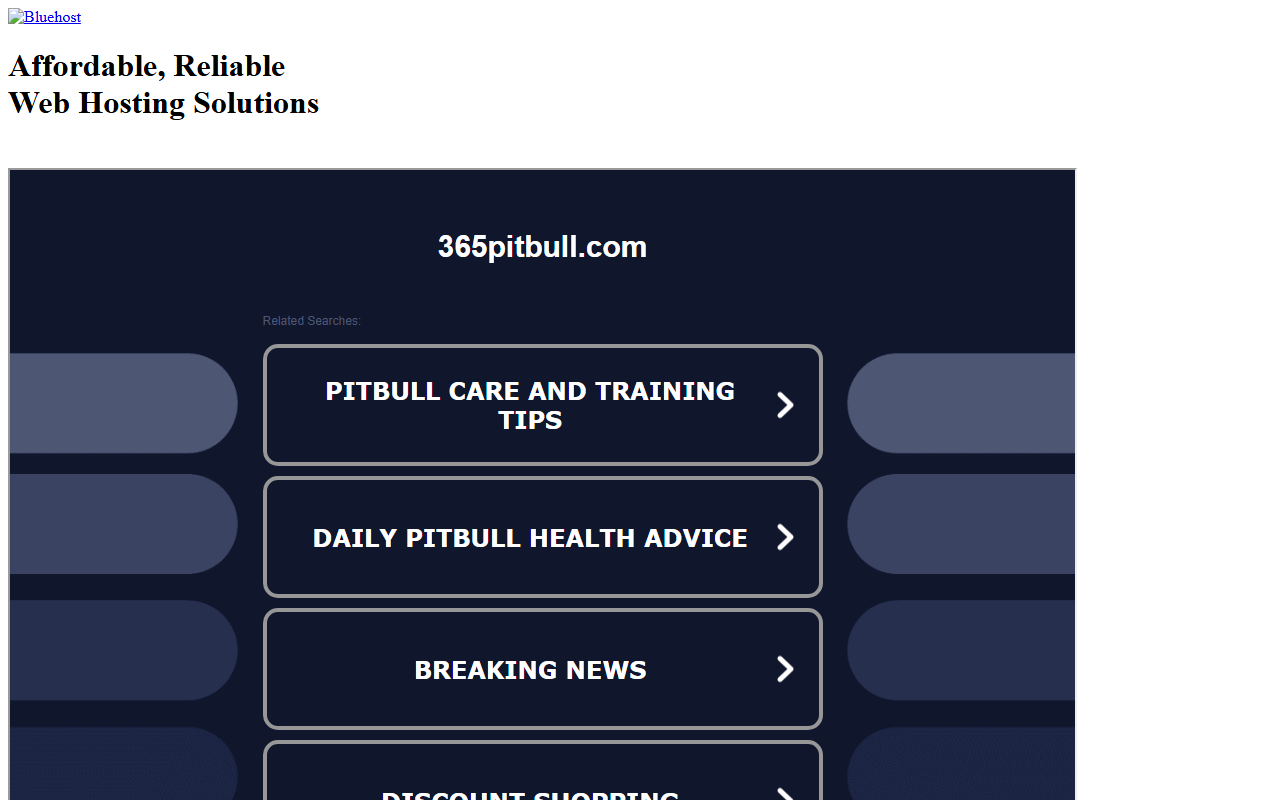 365pitbull.com screenshot