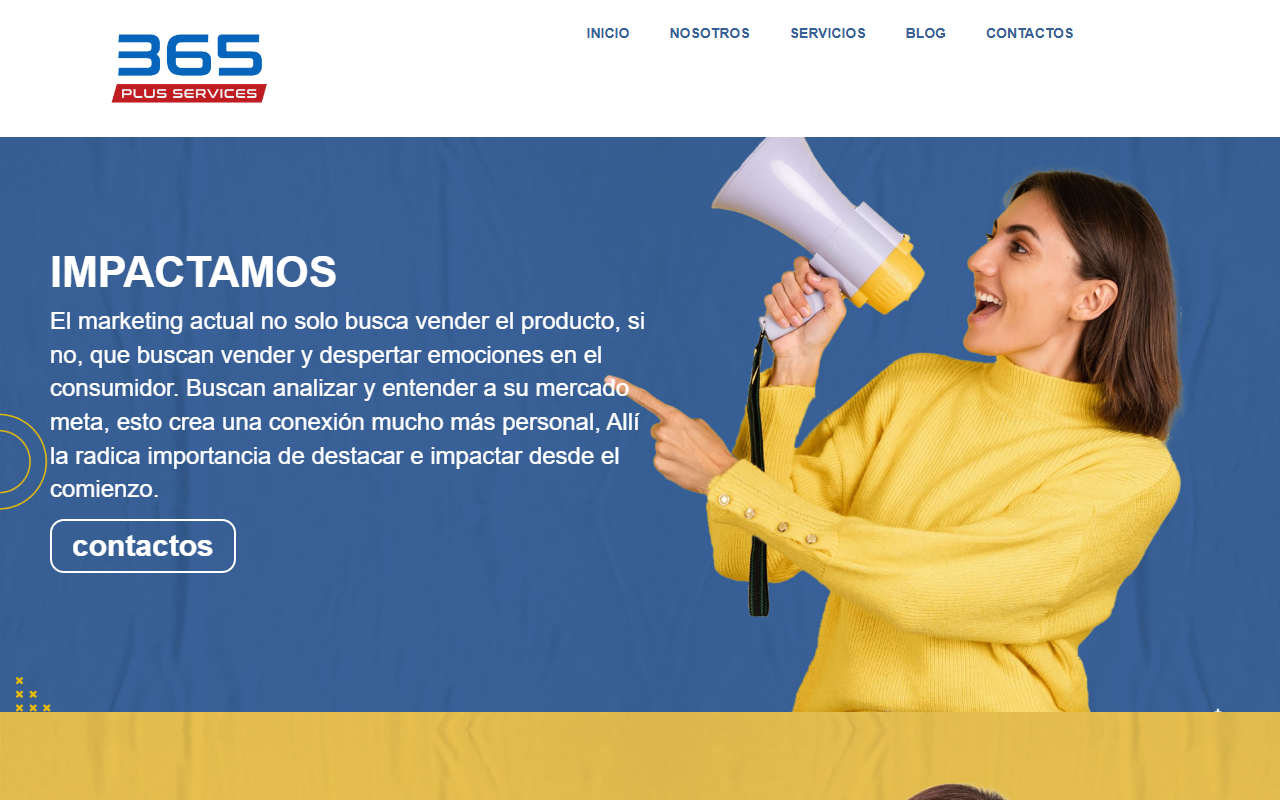 365plusservices.com screenshot