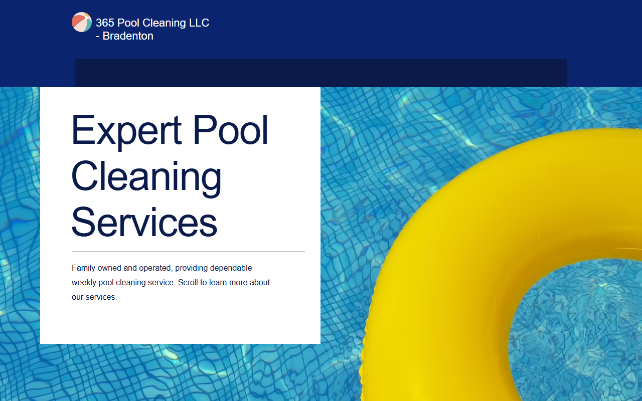 365poolsllc.com screenshot