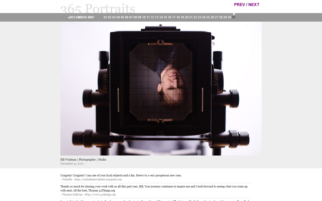365portraits.com screenshot