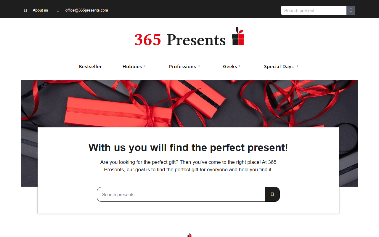 365presents.com screenshot