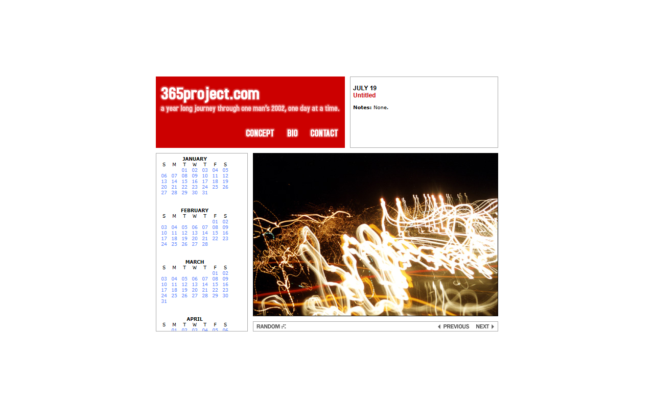 365project.com screenshot