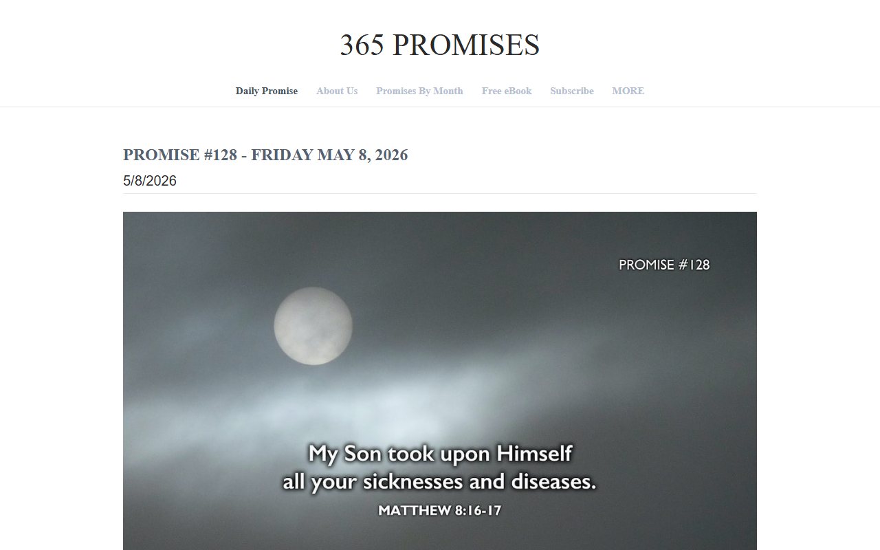 365promises.com screenshot