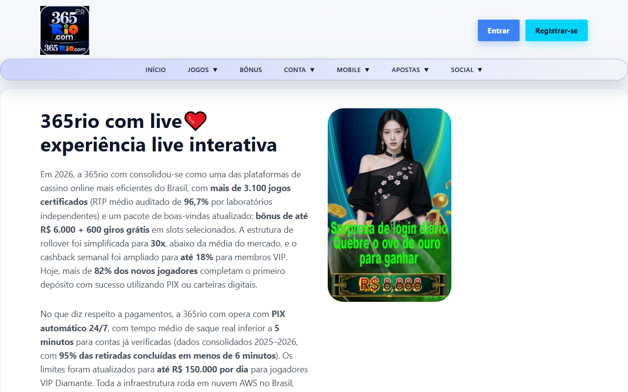 365riocomo.com screenshot