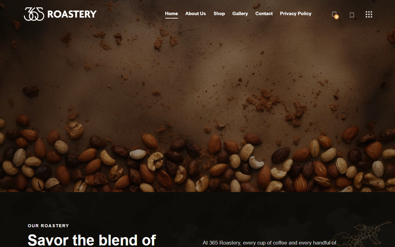 365roastery.com screenshot