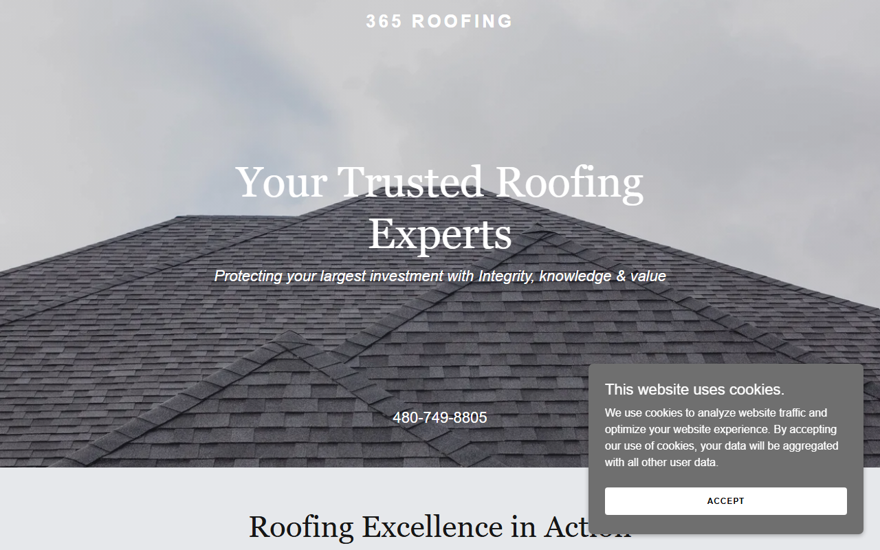 365roofingaz.com screenshot
