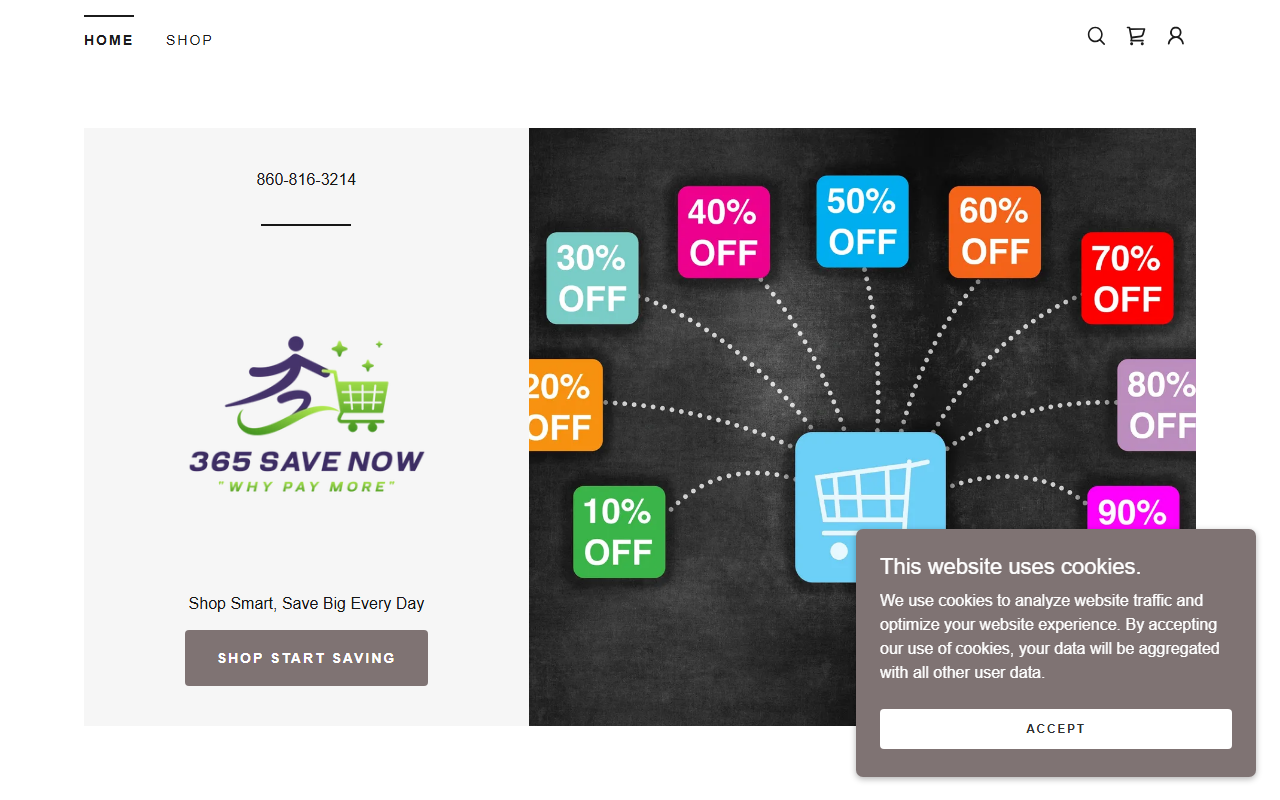 365savenow.com screenshot