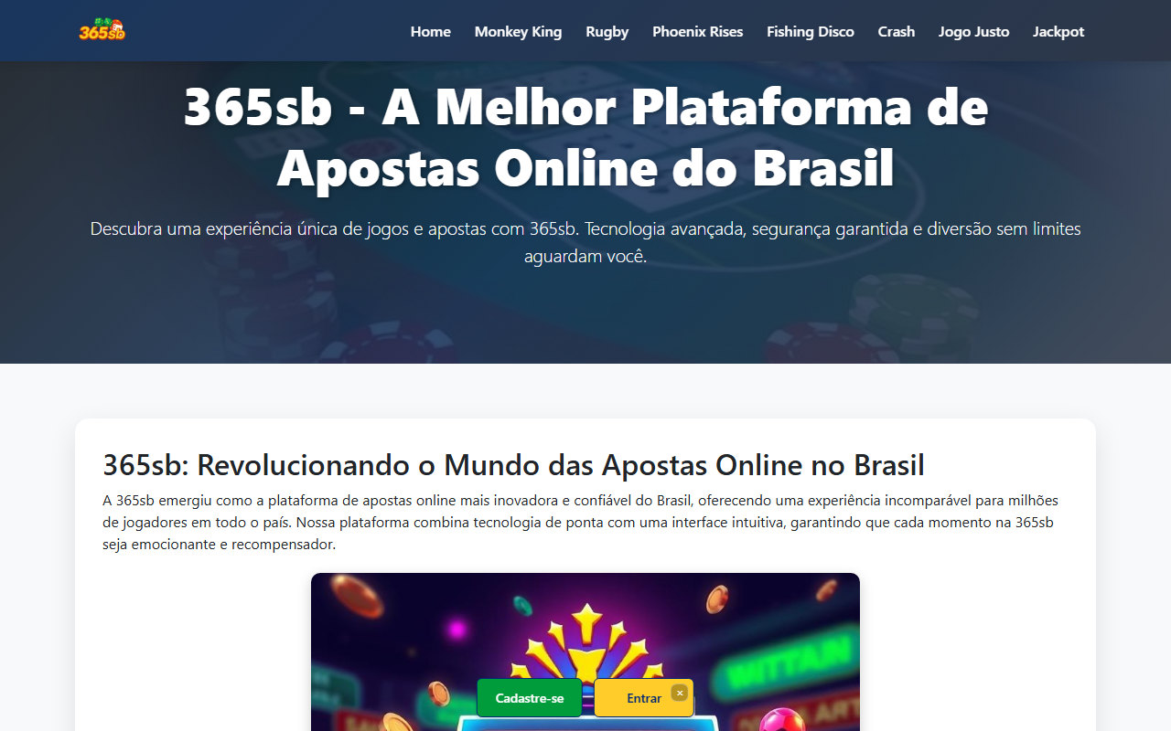 365sb-brasil.com screenshot