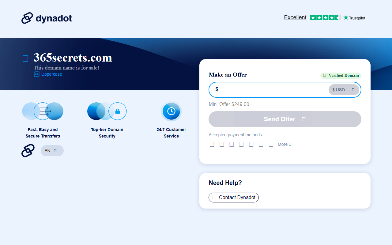365secrets.com screenshot