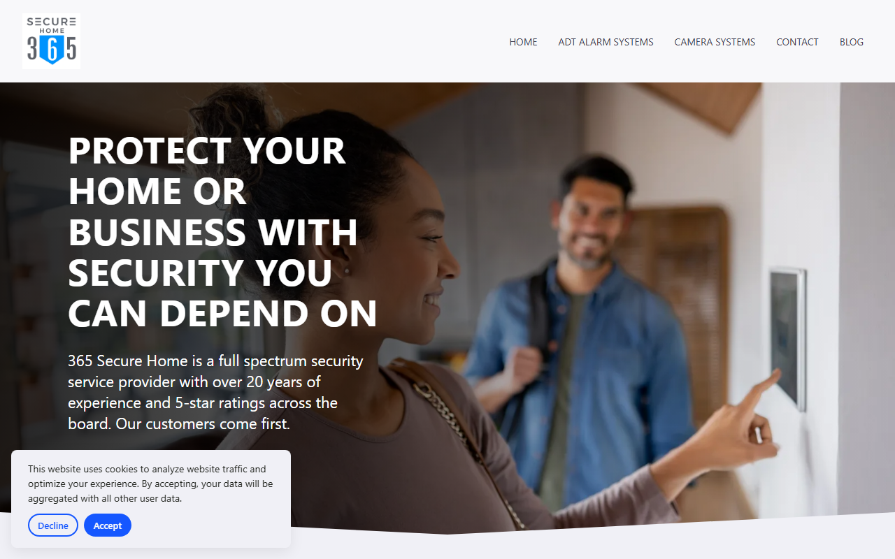 365securehome.com screenshot