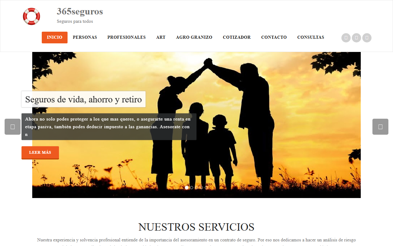 365seguros.com screenshot