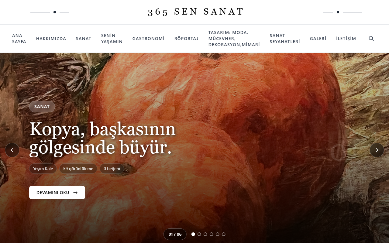 365sensanat.com screenshot