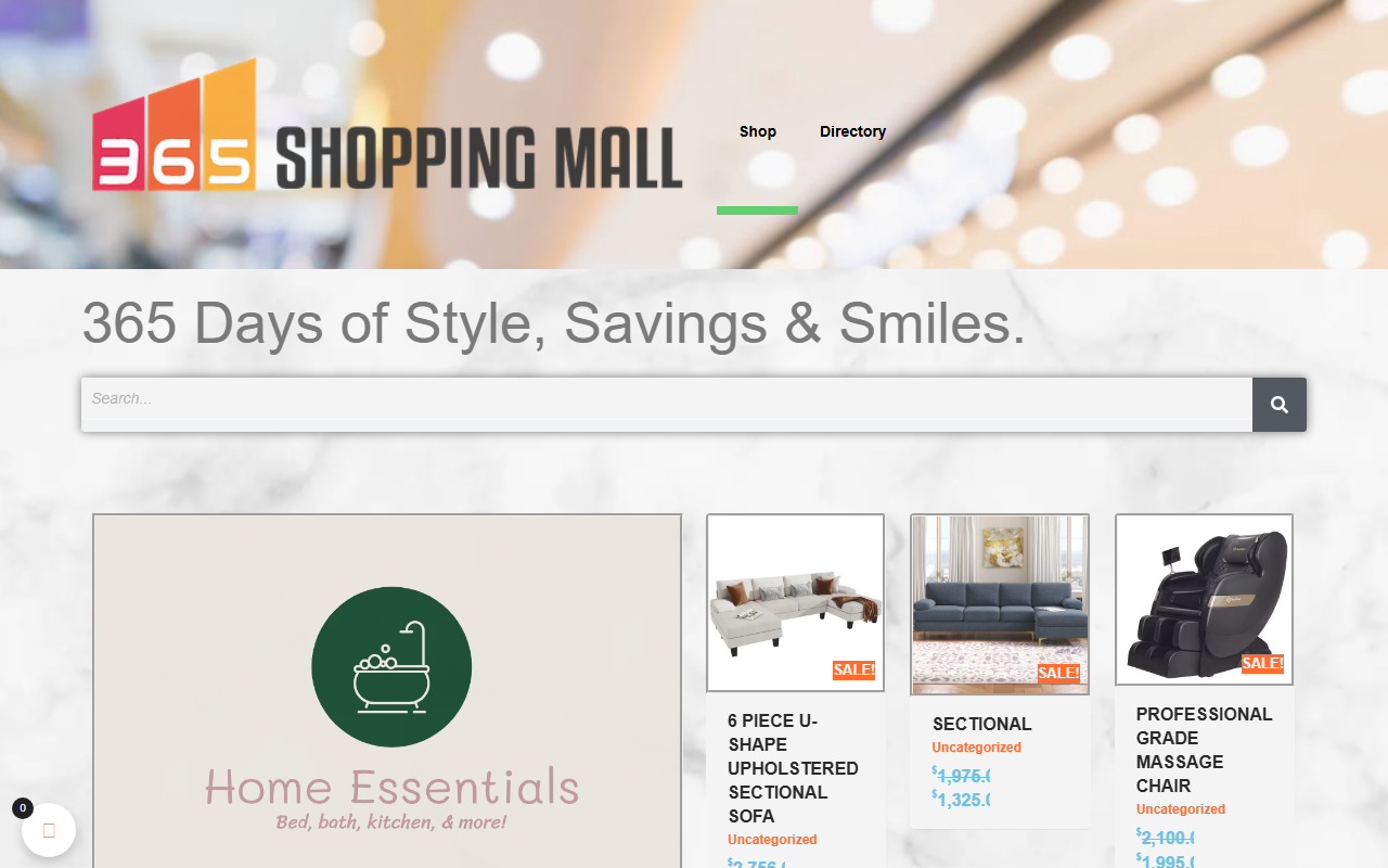 365shoppingmall.com screenshot