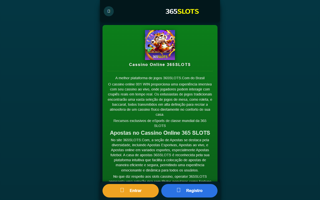365slots-12.com screenshot