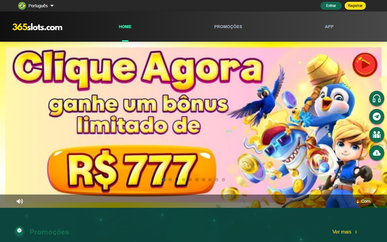 365slots24.com screenshot