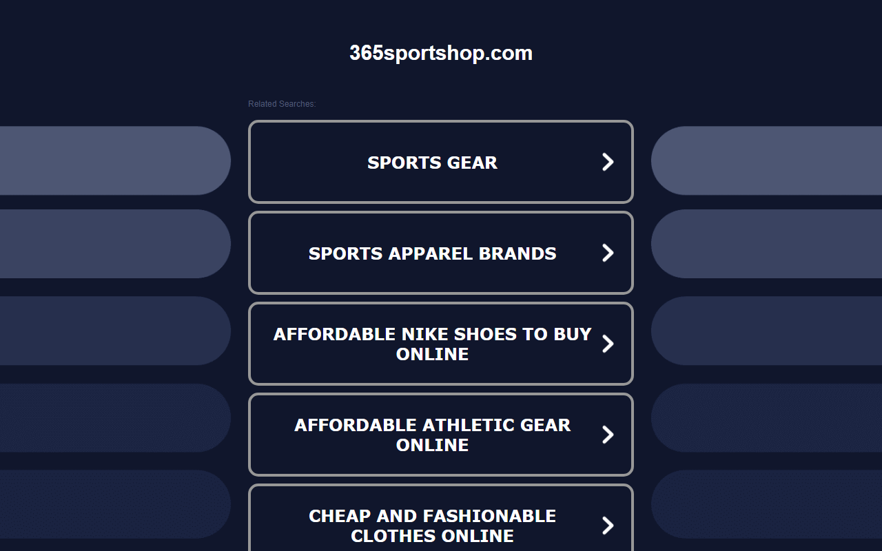 365sportshop.com screenshot