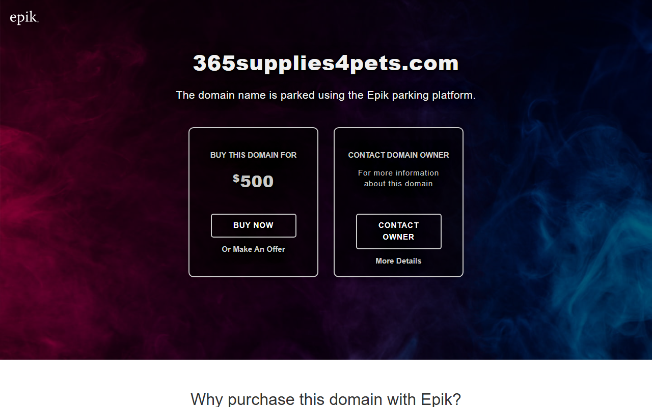 365supplies4pets.com screenshot