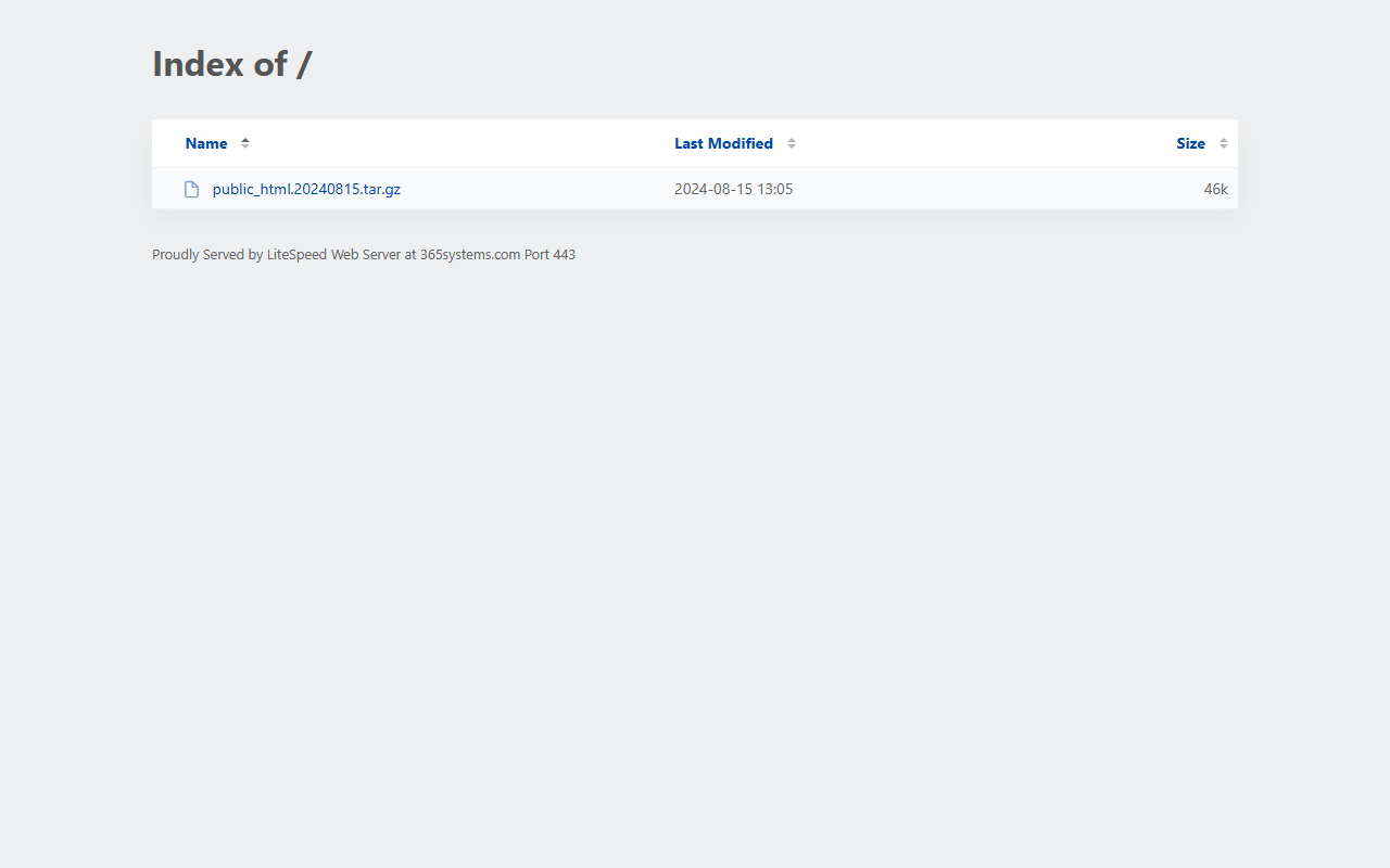 365systems.com screenshot