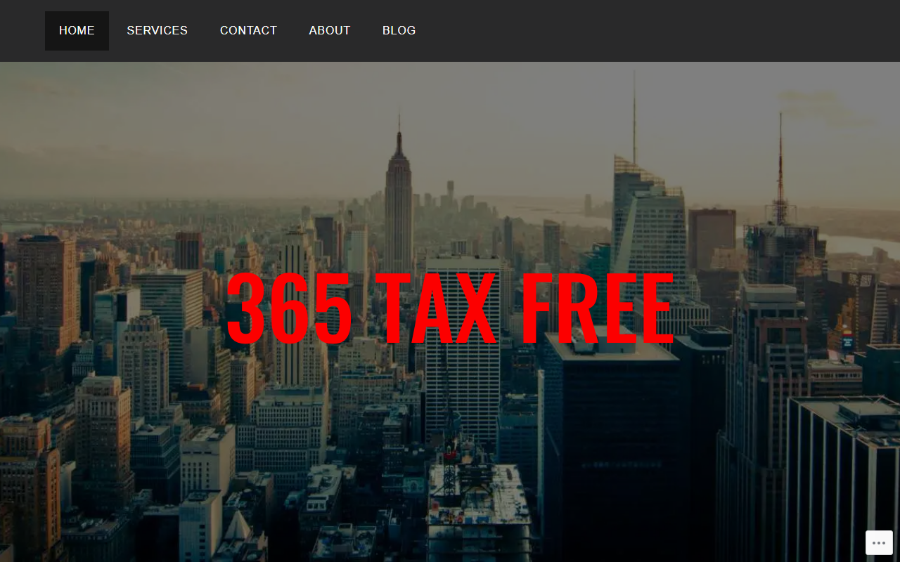 365taxfree.com screenshot