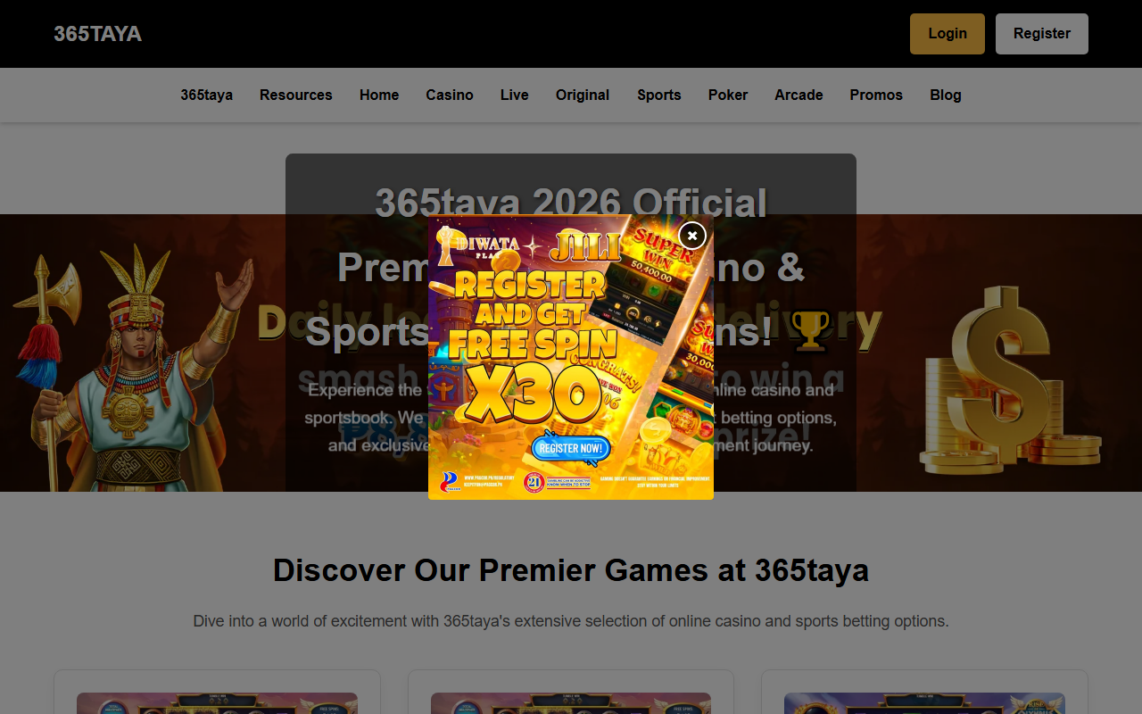 365taya1ph.com screenshot