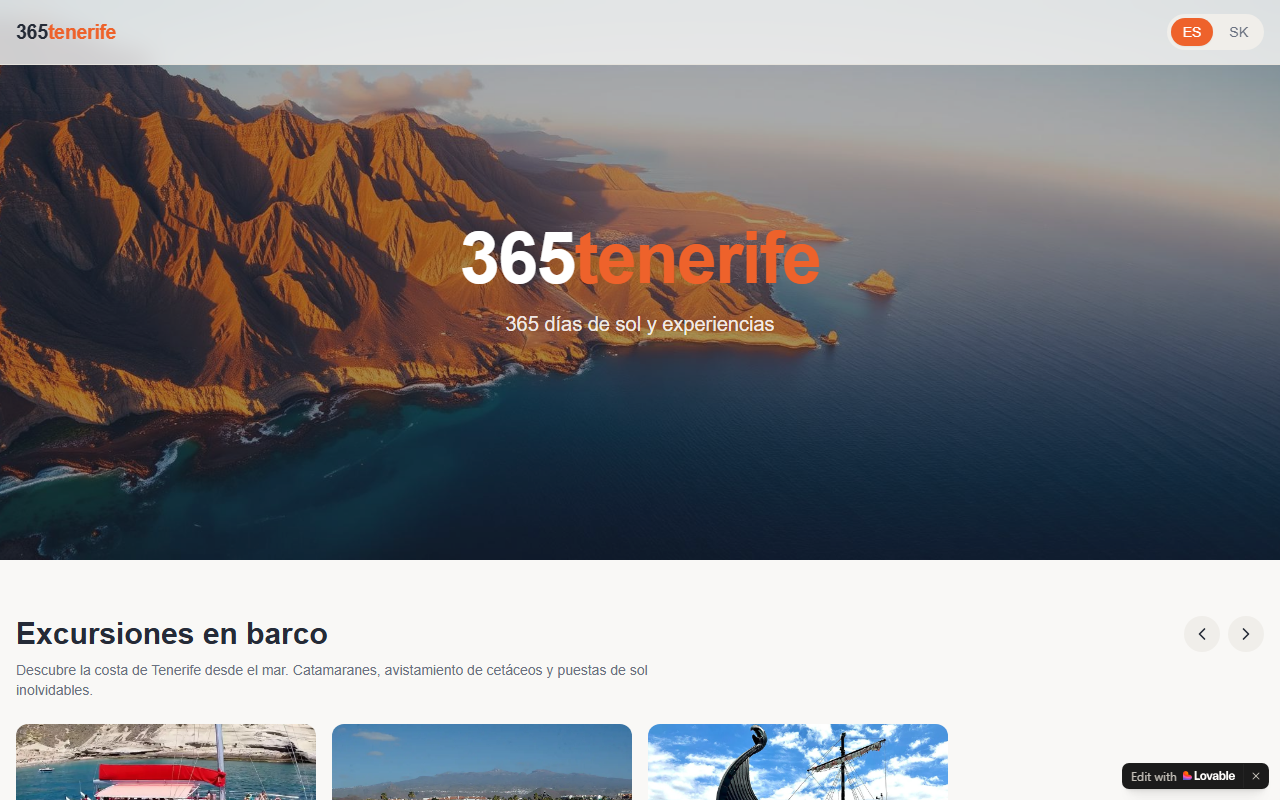 365tenerife.com screenshot