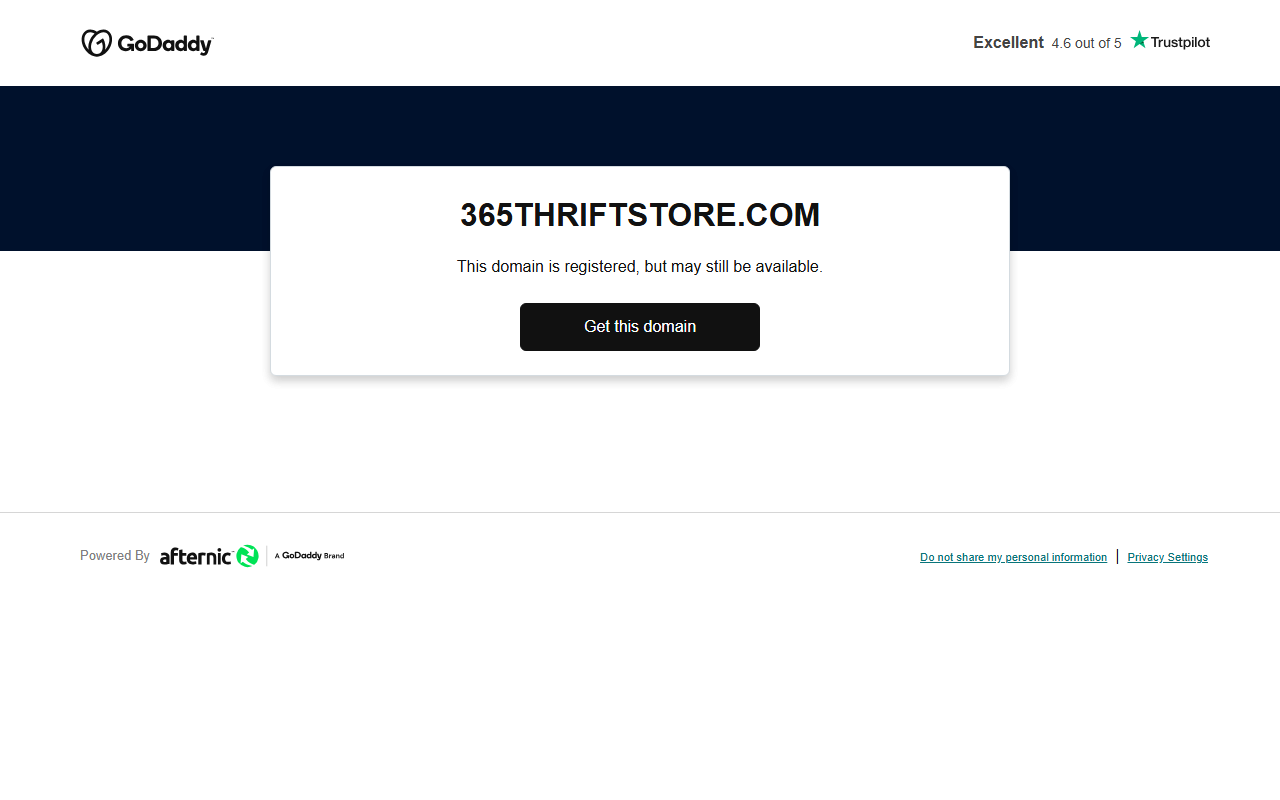 365thriftstore.com screenshot