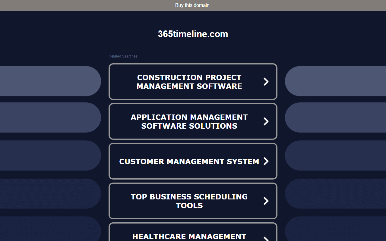 365timeline.com screenshot