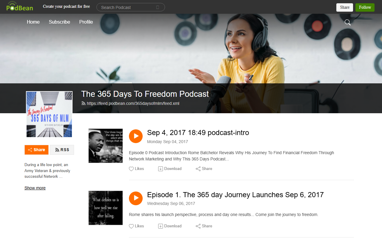 365tofreedom.com screenshot