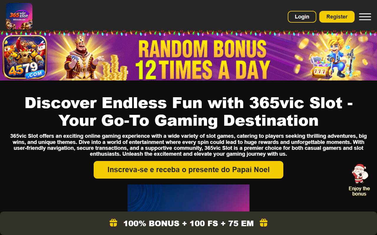 365vicslot.com screenshot