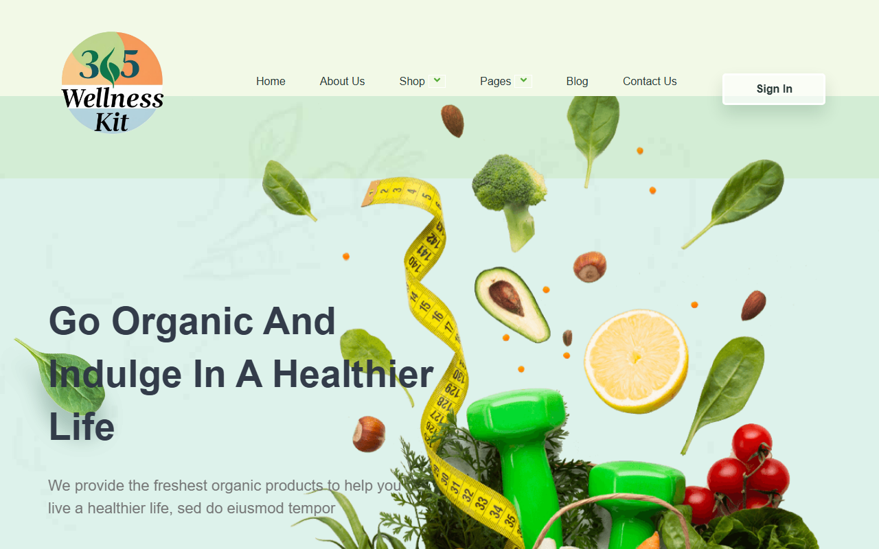 365wellnesskit.com screenshot