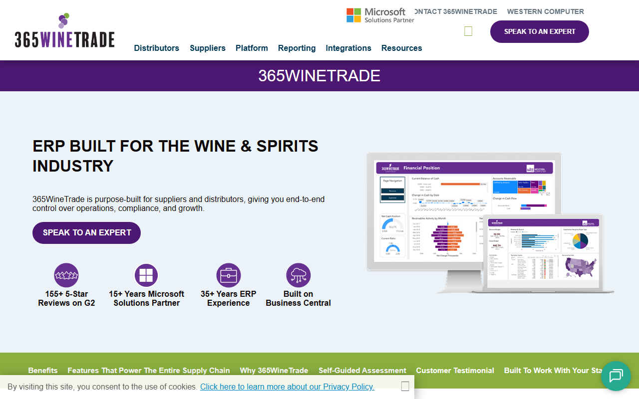 365winetrade.com screenshot