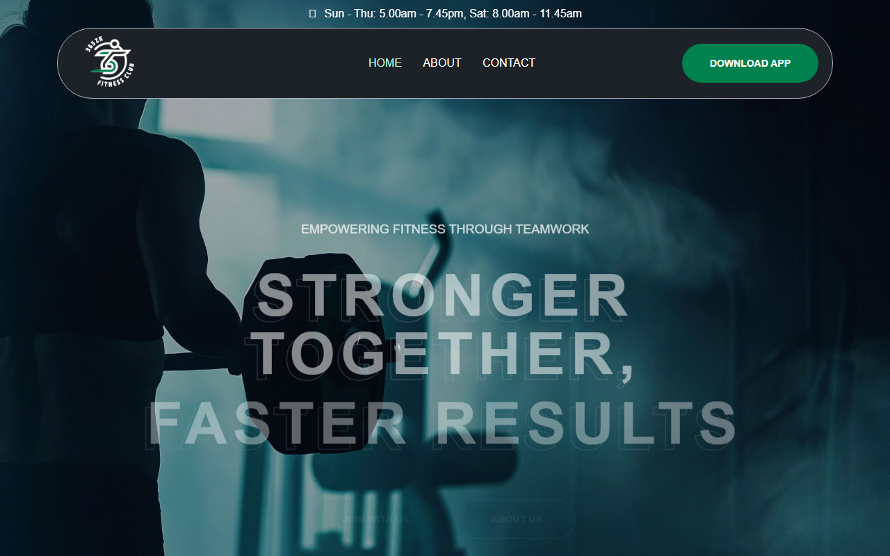 365zkfitnessclub.com screenshot