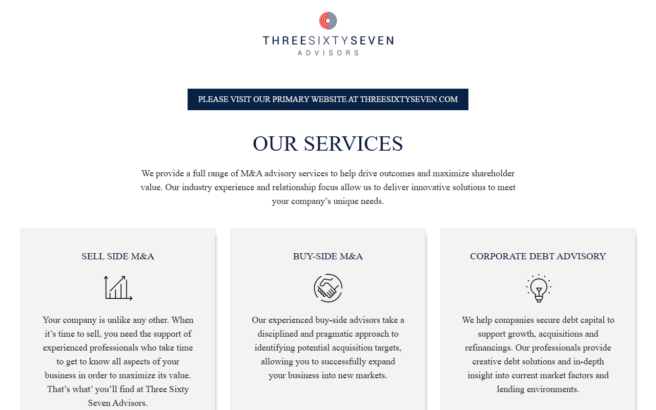 367-advisors.com screenshot