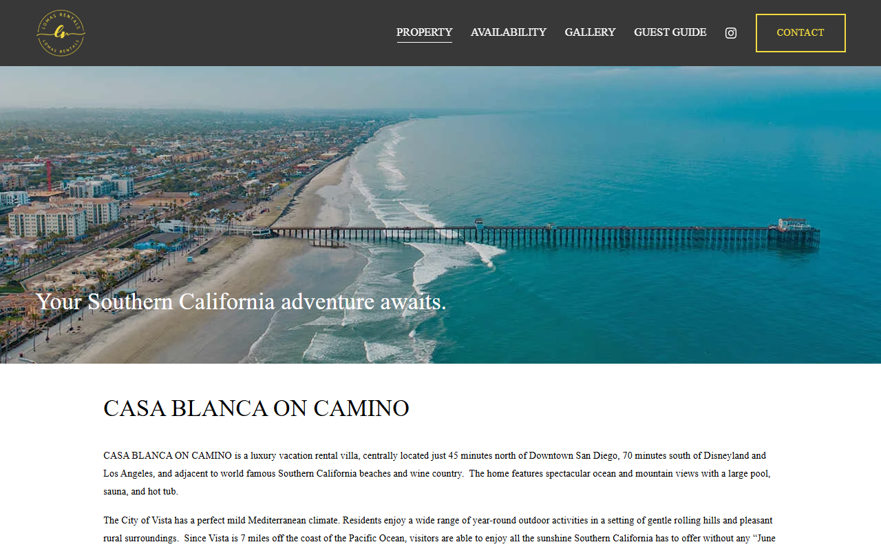 3673camino.com screenshot