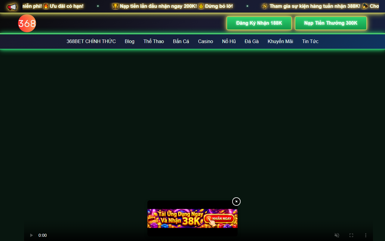 368betgame.com screenshot